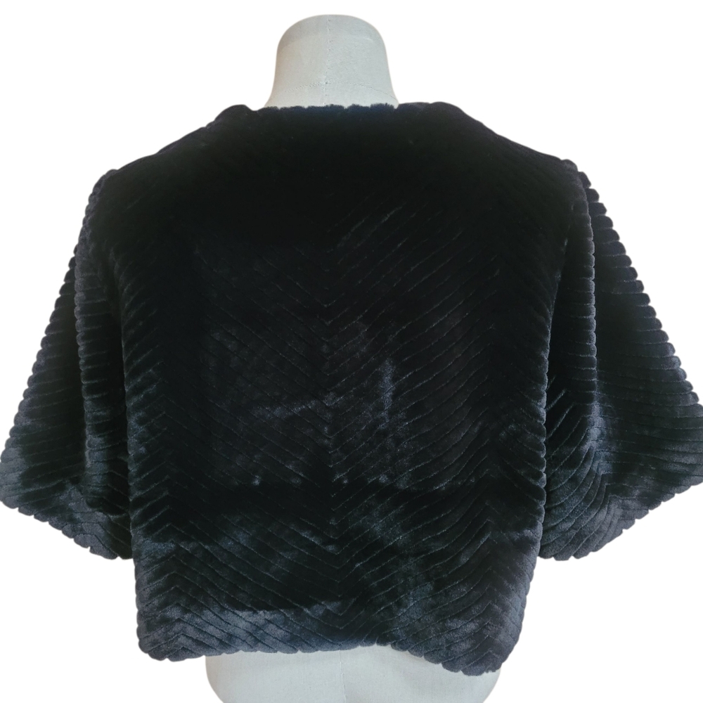*NWT* WHBM Super Soft Faux Fur Bolero STYLE: 570337846 Size S - Picture 7 of 13